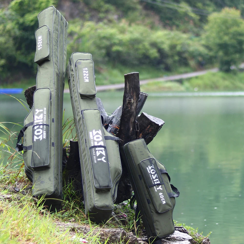 Foldable Fishing Rod & Reel Storage Bag (122/152/182cm)