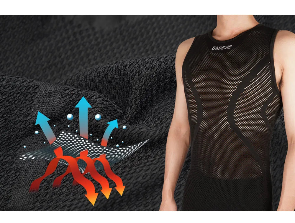 DAREVIE Seamless Cycling Compression Base Layer