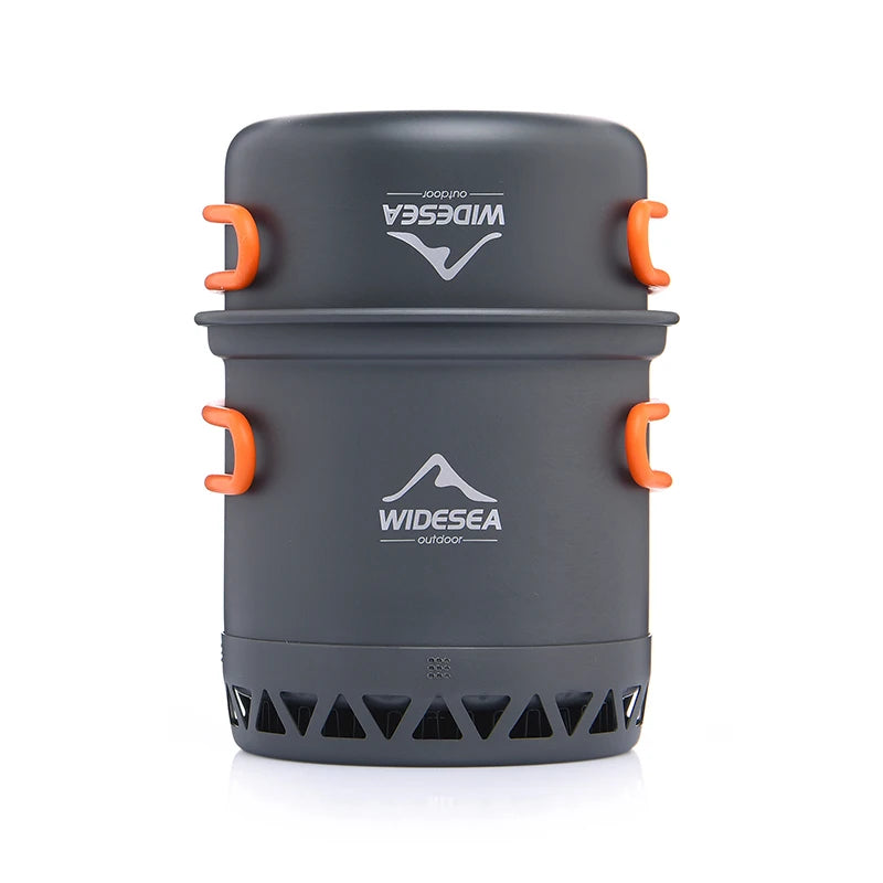 Widesea Camping Cookware Set – Lightweight Pots, Kettle & Tableware