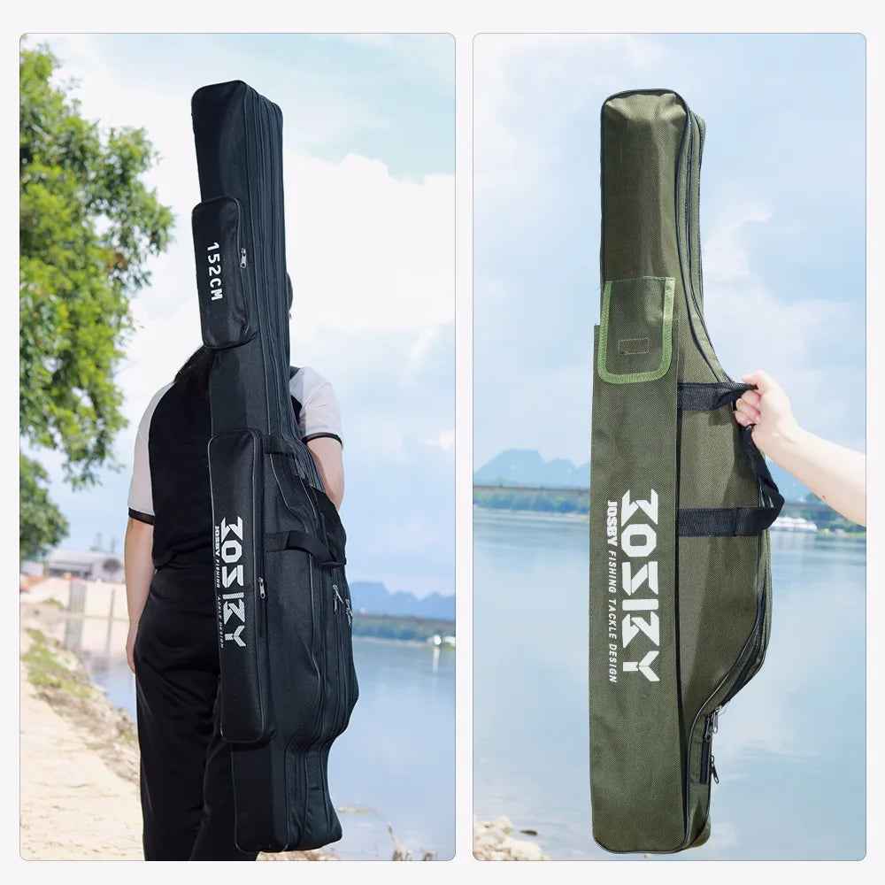Foldable Fishing Rod & Reel Storage Bag (122/152/182cm)