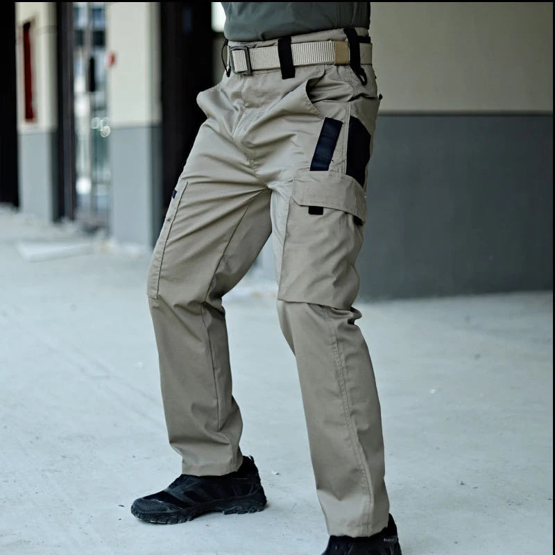 Waterproof Tactical Cargo Pants with Multi-Pockets