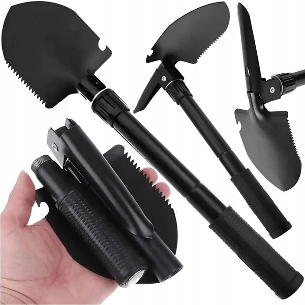 Multifunctional Folding Military Shovel for Camping & Survival Tool
