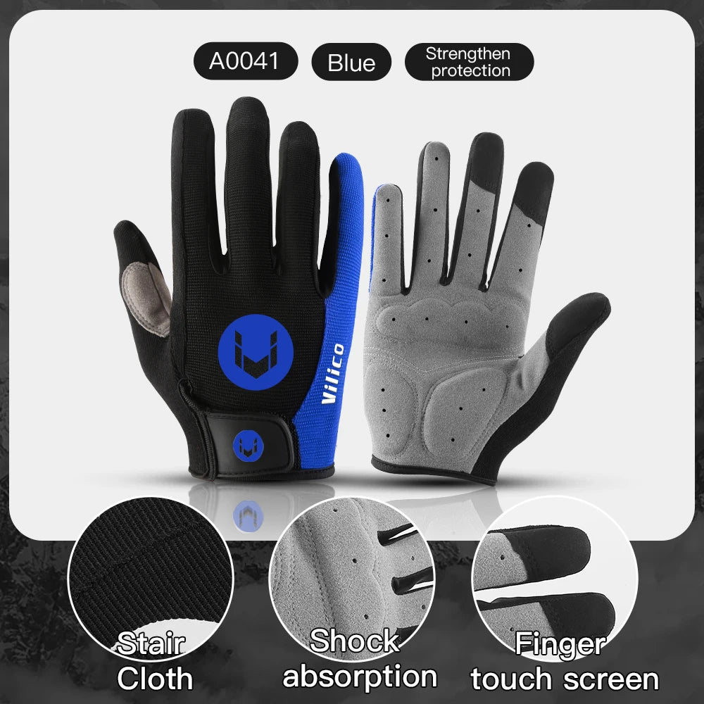 MTB Long Finger Cycling Gloves for Autumn & Winter