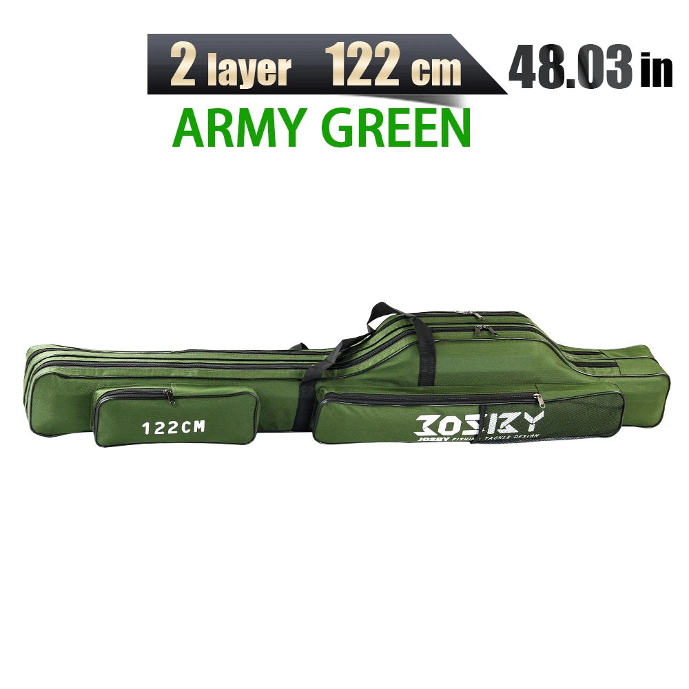 Foldable Fishing Rod & Reel Storage Bag (122/152/182cm)