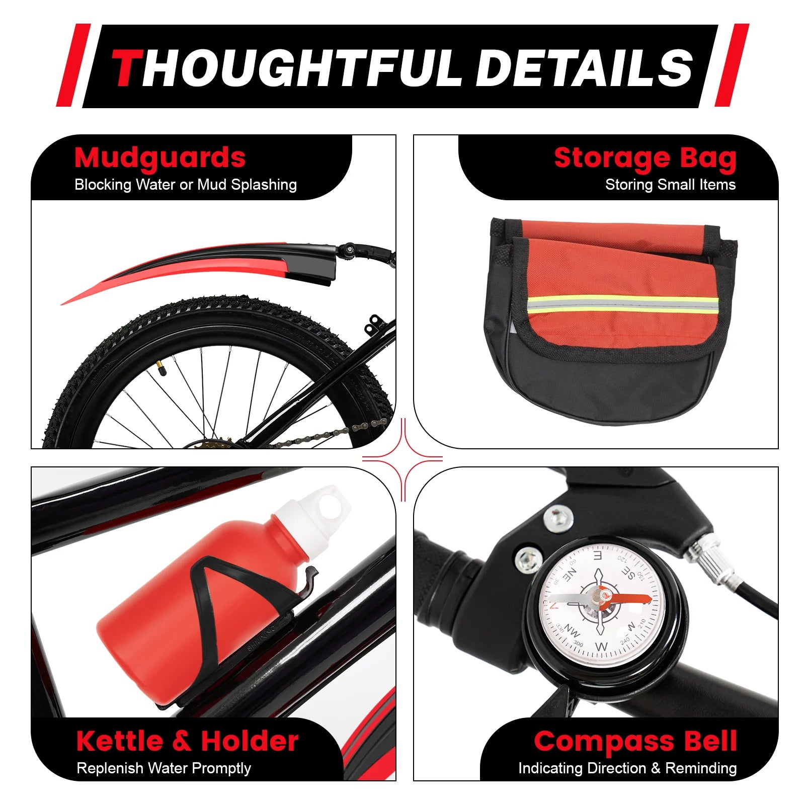 20-Inch Kids’ Mountain Bike – Durable, Adjustable & Built for Adventure