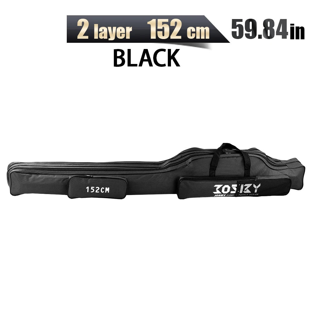 Foldable Fishing Rod & Reel Storage Bag (122/152/182cm)