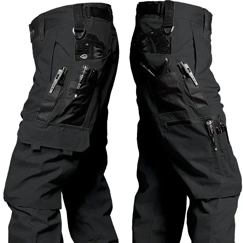 Waterproof Tactical Cargo Pants with Multi-Pockets