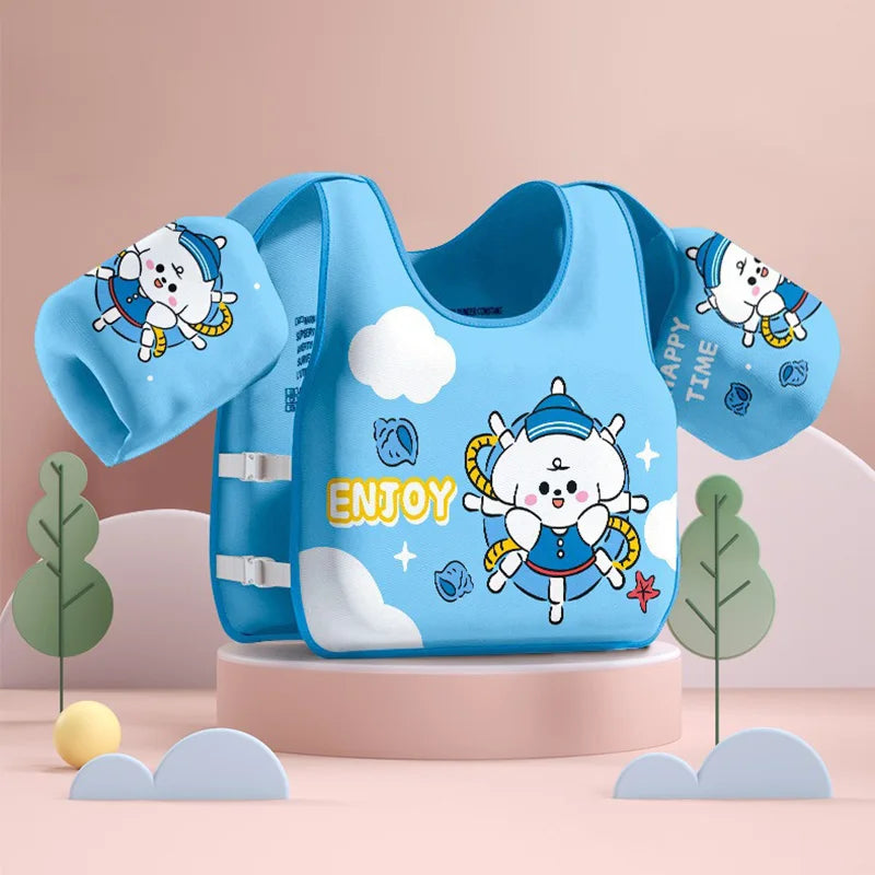ROOXIN Baby Swim Vest with Arm Float Rings