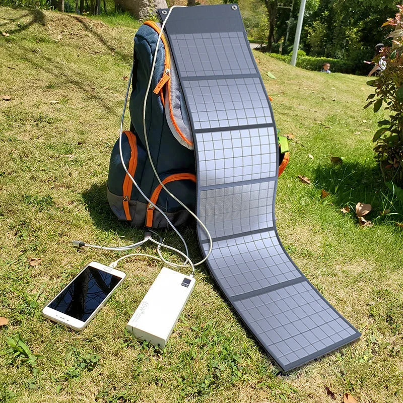 1000W Portable Folding Solar Panel with USB/DC Outlets