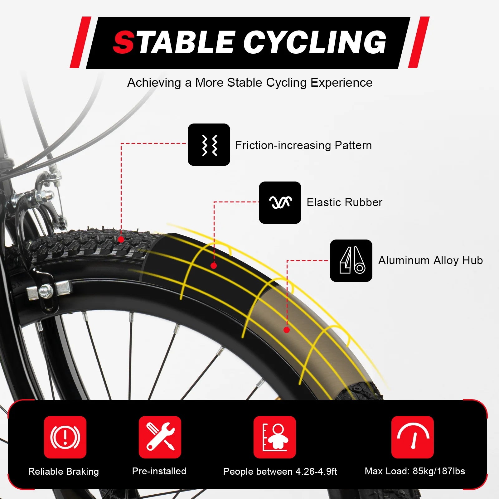 20-Inch Kids’ Mountain Bike – Durable, Adjustable & Built for Adventure