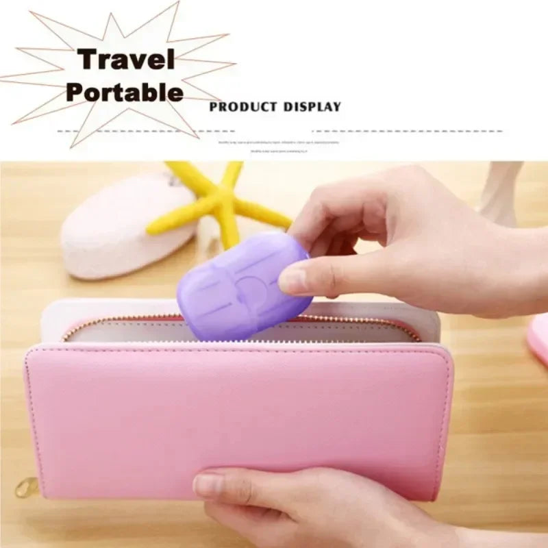 Portable Soap Paper Sheets for Travel & Camping