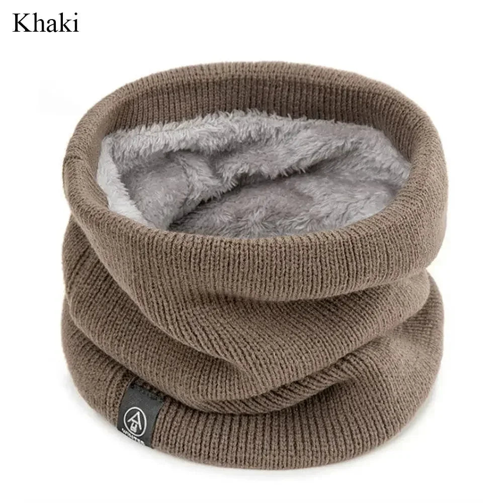 Knitted Neck Warmer for Winter Sports