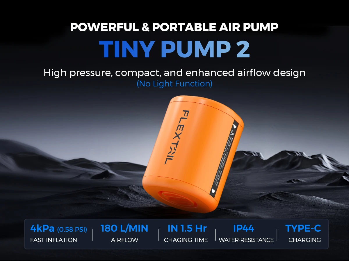 FLEXTAIL TINY PUMP 2 / 2X – Ultra-Portable Electric Air Pump