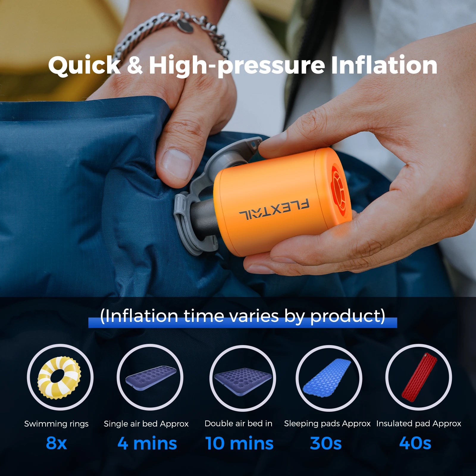 FLEXTAIL TINY PUMP 2 / 2X – Ultra-Portable Electric Air Pump
