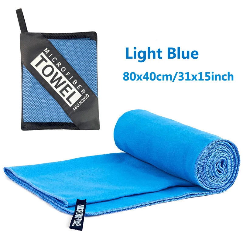 Quick-Dry Microfiber Camping & Sports Towel (40x80cm)
