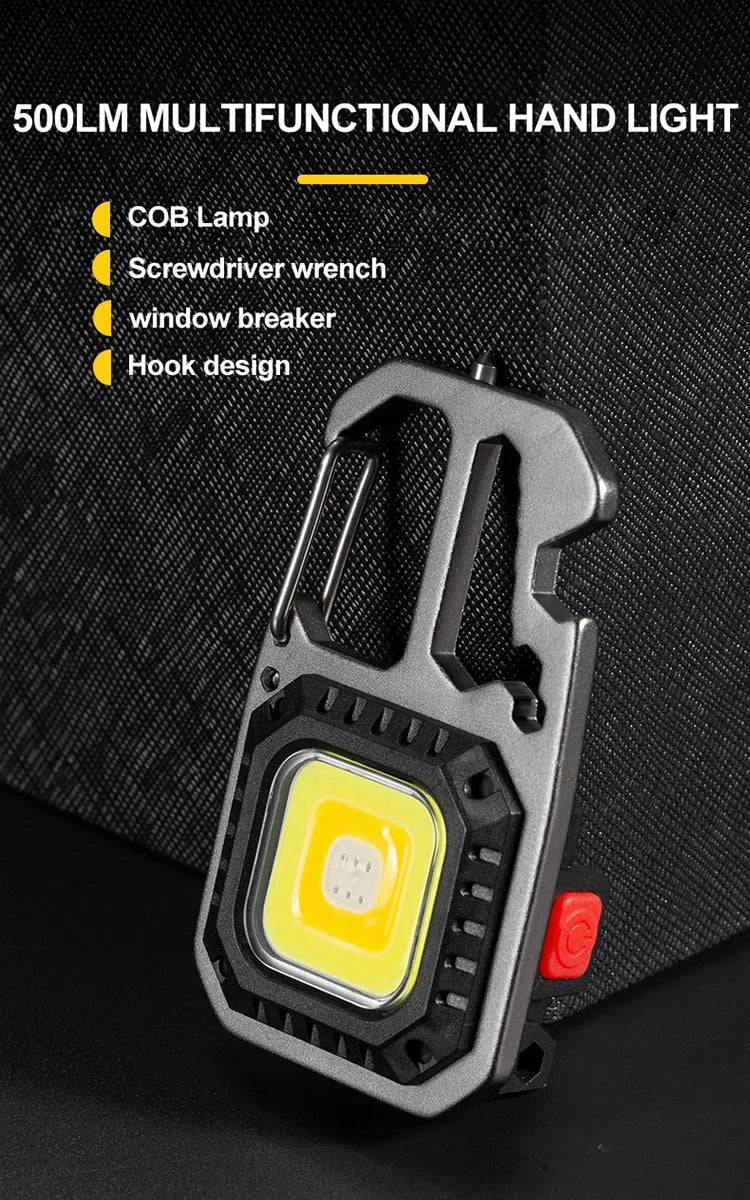 Rechargeable LED COB Work Light with Battery Display
