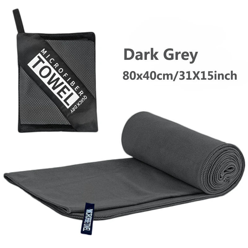 Quick-Dry Microfiber Camping & Sports Towel (40x80cm)