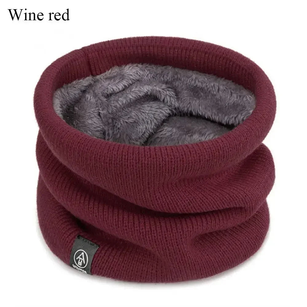 Knitted Neck Warmer for Winter Sports