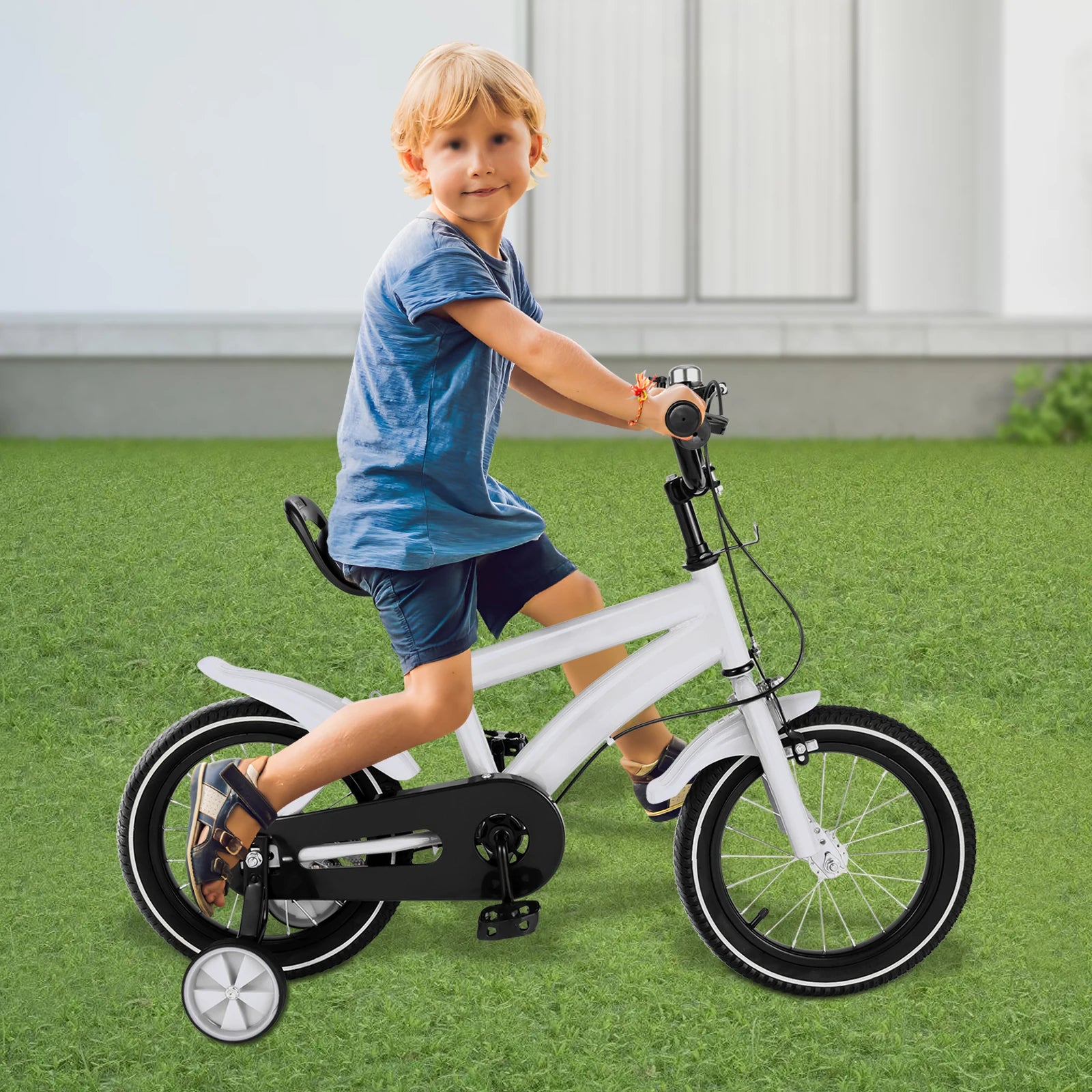 14-Inch Kids’ Bicycle – Safe, Adjustable & Fun for Growing Riders