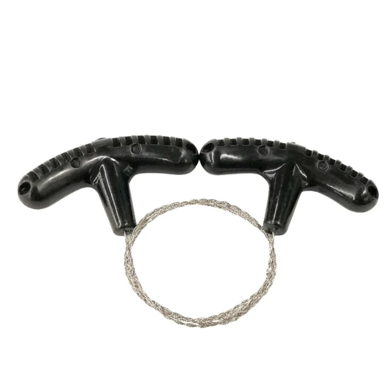 Portable Stainless-Steel Survival Wire Saw for Camping