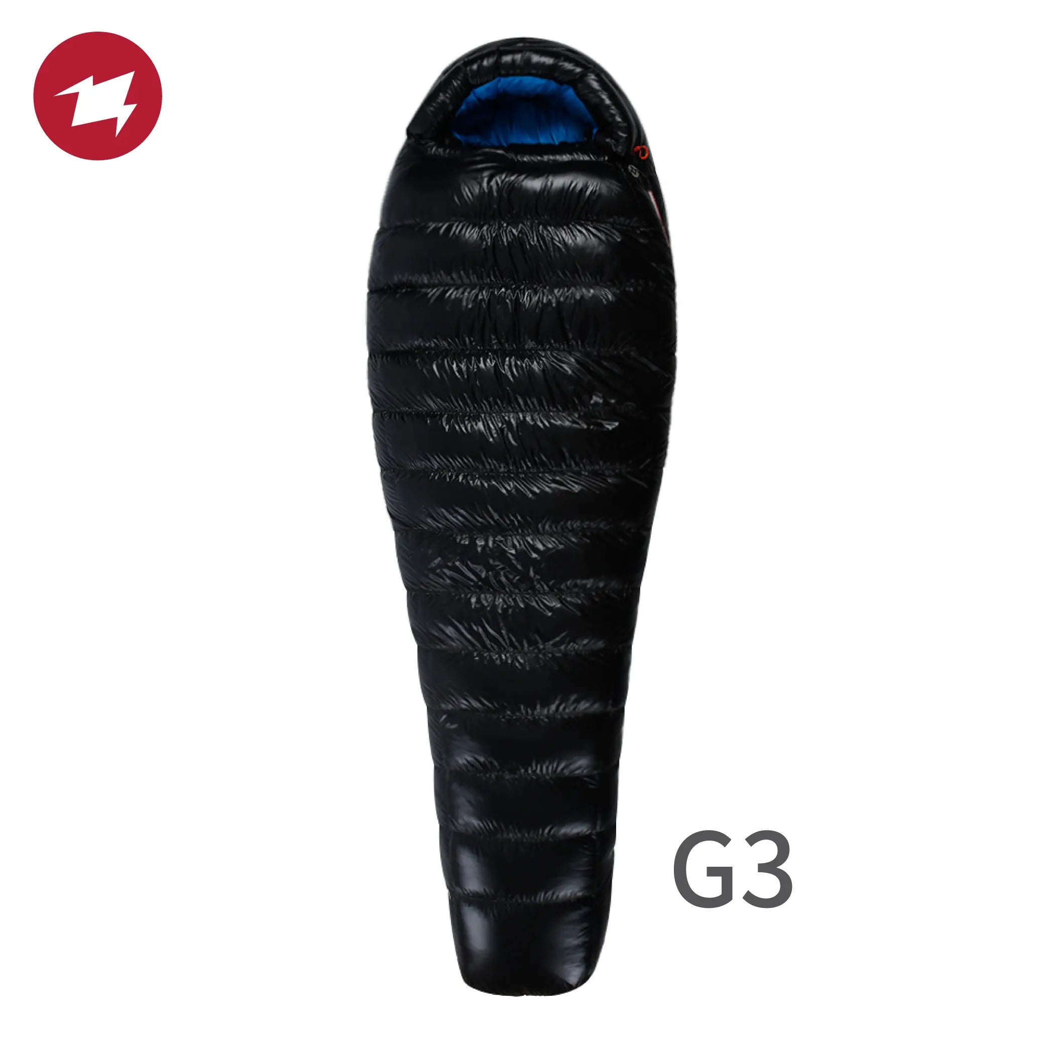 AEGISMAX Premium 800FP Goose Down Sleeping Bag – Compact, Warm & Built for Adventure