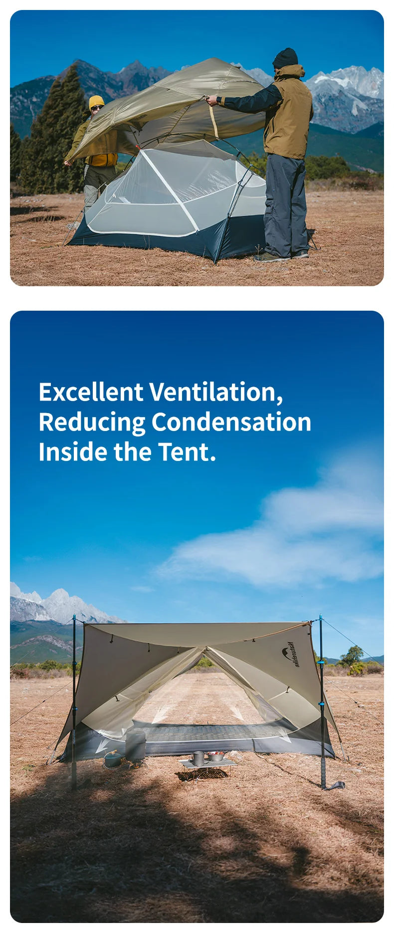 Make your outdoor adventures more comfortable with this versatile tent designed for camping, beach trips, picnics, and more.