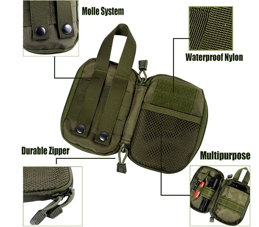 OPHIDIAN MOLLE Gear Waist Bag & Outdoor Pouch