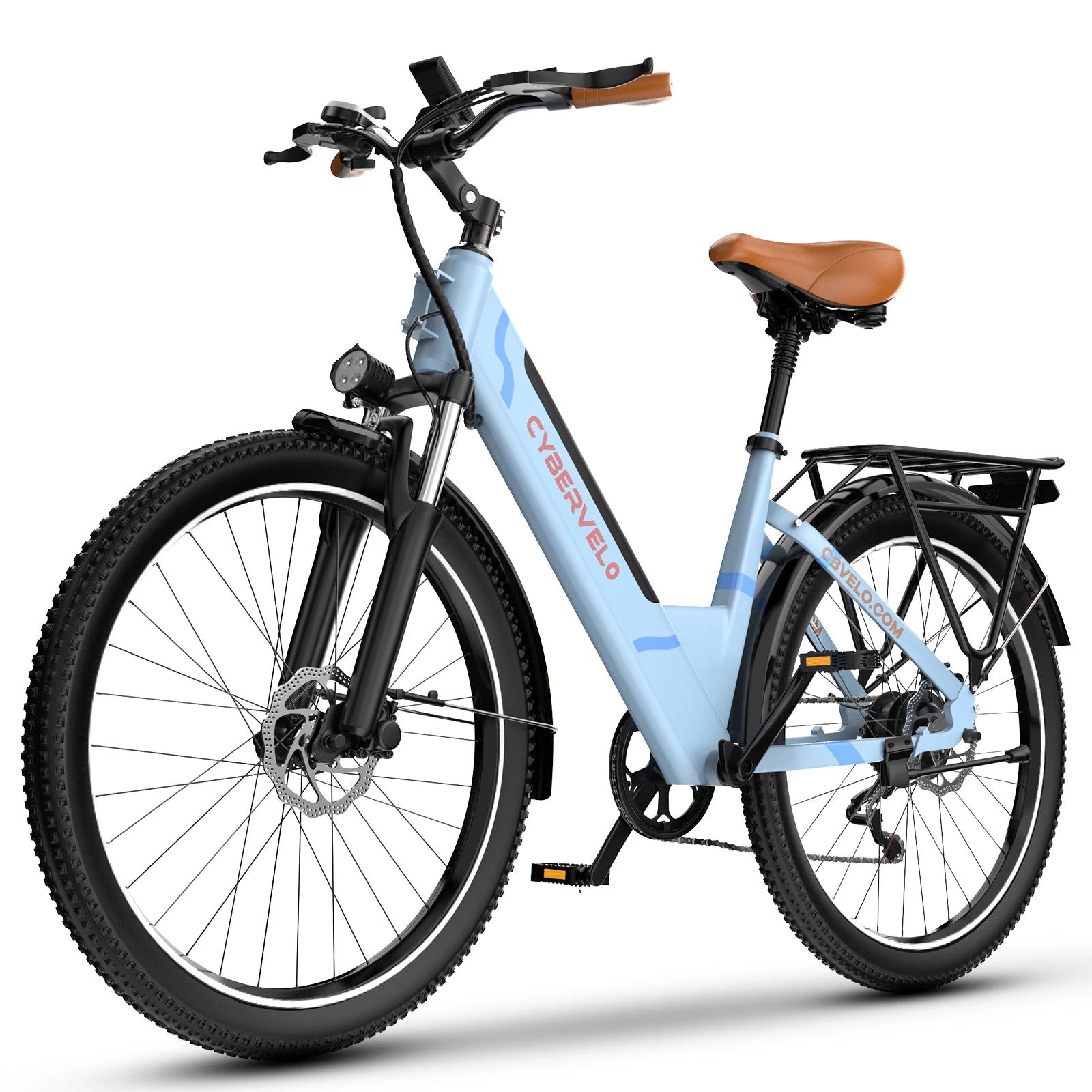 CYBERVELO 1000W Peak Electric Bike – Long Range & High Performance for Adults