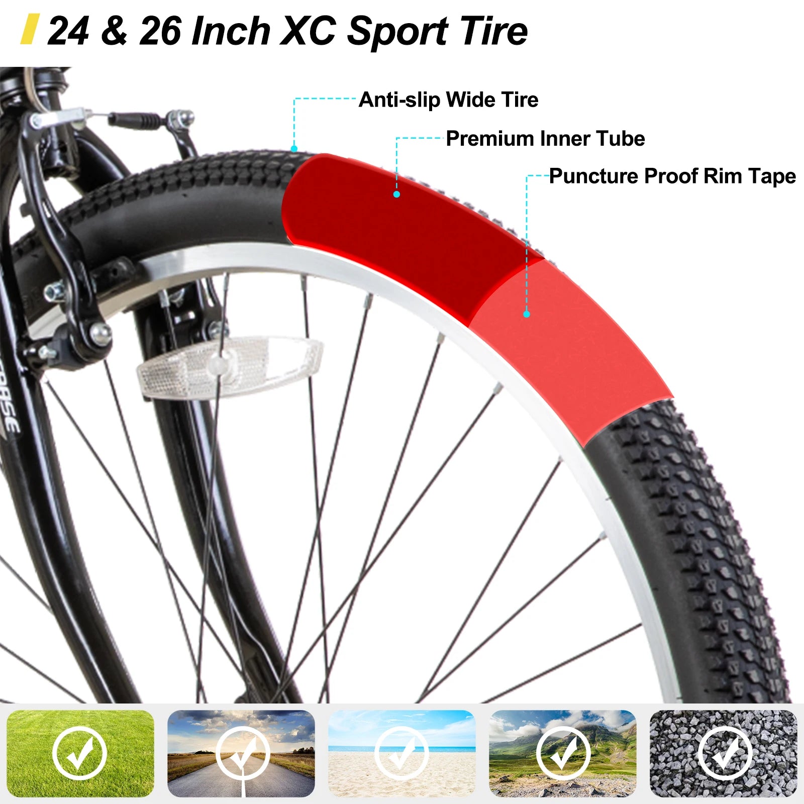 Hiland Mountain Bike – Strong, Reliable & Built for Adventure