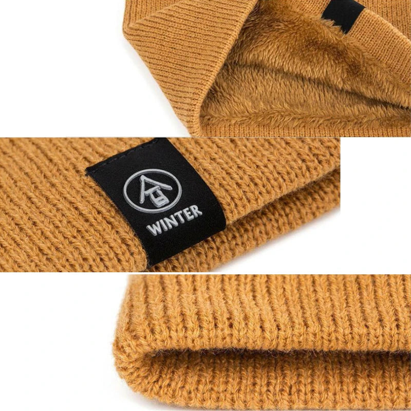 Knitted Neck Warmer for Winter Sports