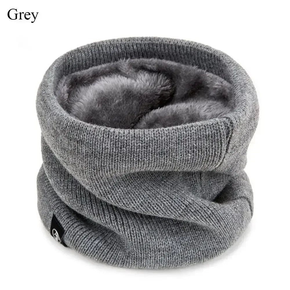 Knitted Neck Warmer for Winter Sports