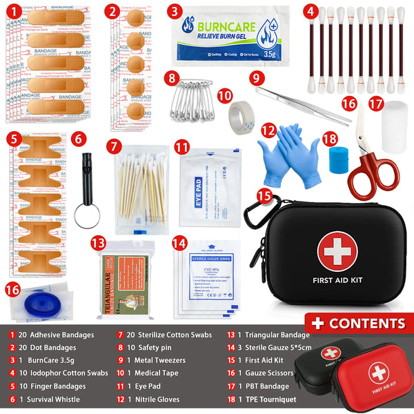First Aid Kit – Multi-purpose Emergency Medical Portable Bag