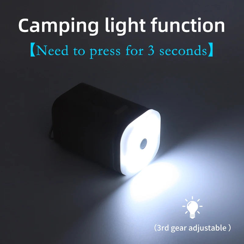 3-in-1 Electric Air Pump with Lights – Mini Wireless Inflator & Deflator