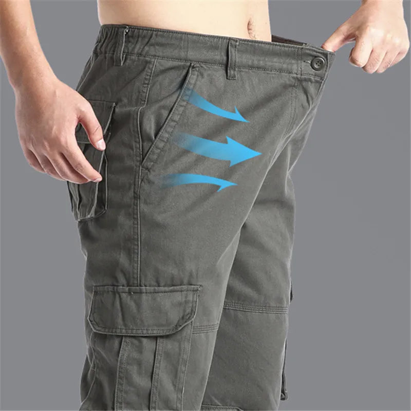 Tactical Jogging Pants with Large Pockets