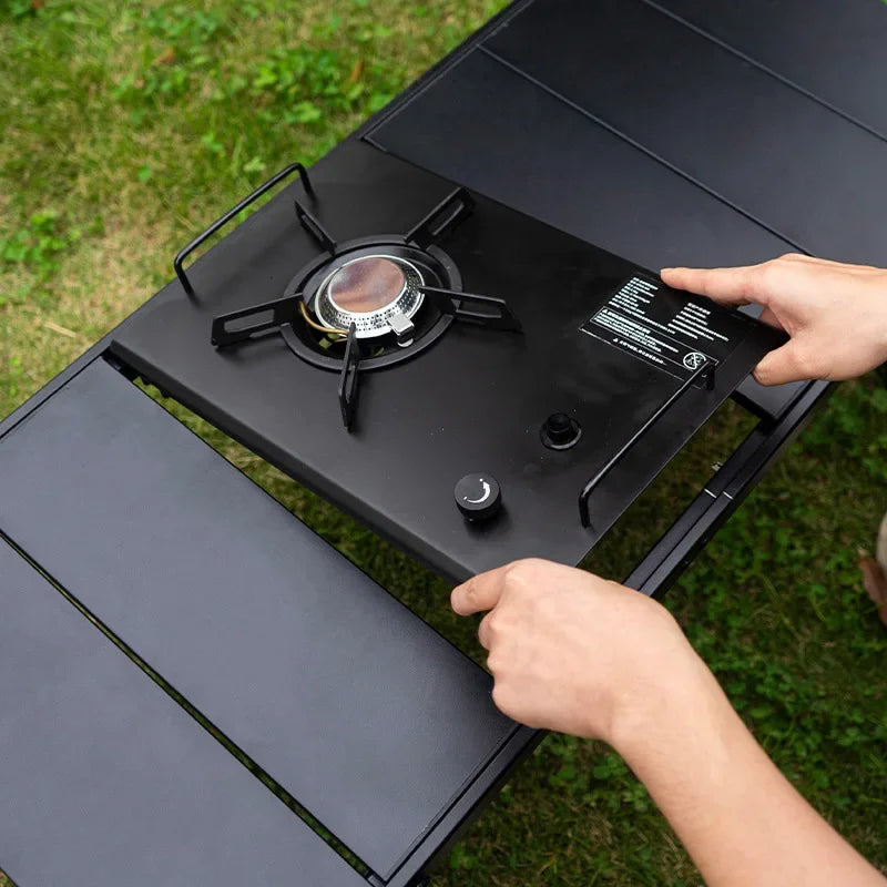MOUNTAINHIKER Folding Wood Camping Table