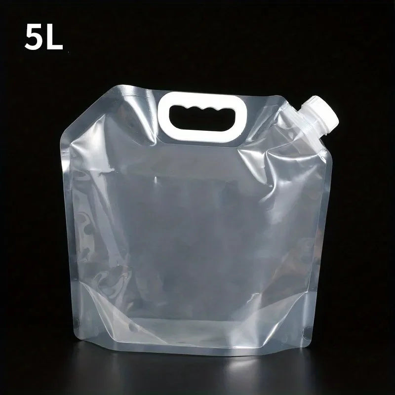 5L/10L Collapsible Water Storage Jug for Camping & Survival