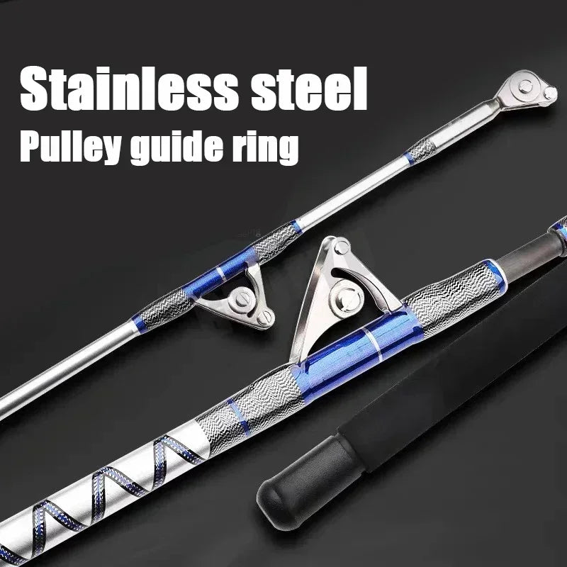 Saltwater Spinning Big Game Fishing Rod – Built for Power & Performance