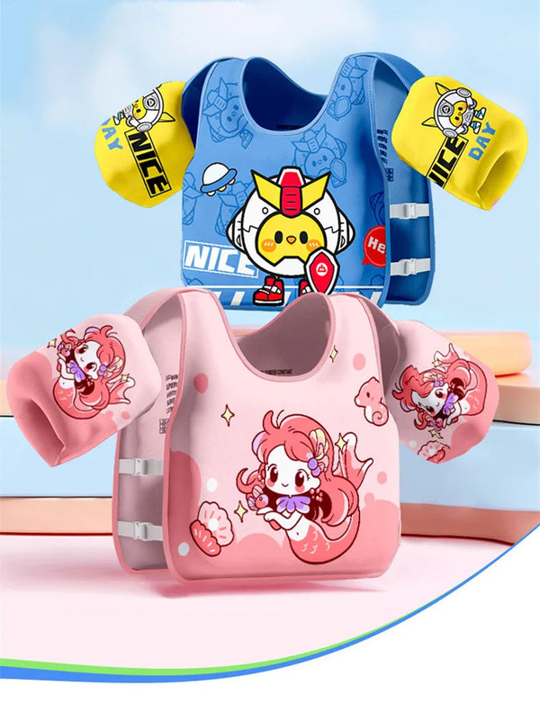 ROOXIN Baby Swim Vest with Arm Float Rings