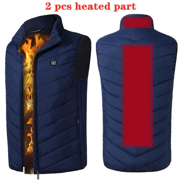 USB Heating Jacket for Men & Women (9/13/17 Zone)