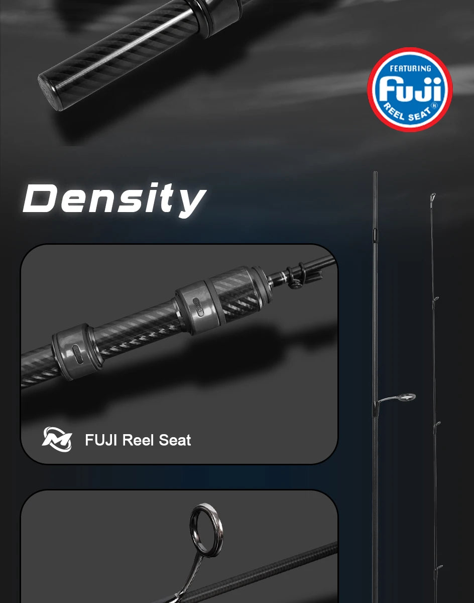 MIFINE NANO JIG Travel Spinning Rod – Ultra-Light & Portable