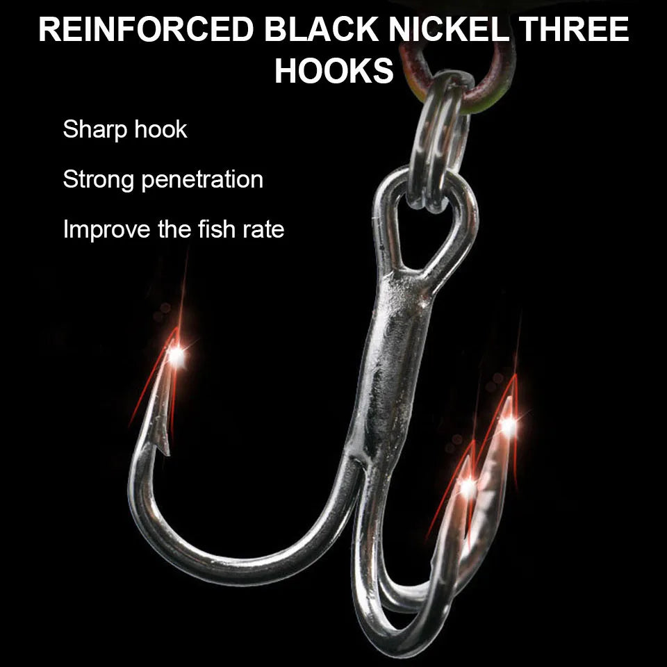 WALK FISH Spinner Bait Metal VIB Fishing Lure – Rotating Tail Vibration Sequins