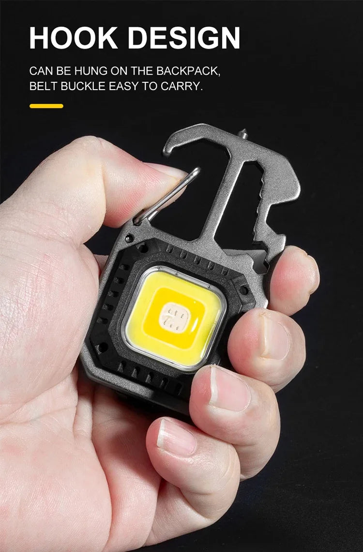 Rechargeable LED COB Work Light with Battery Display
