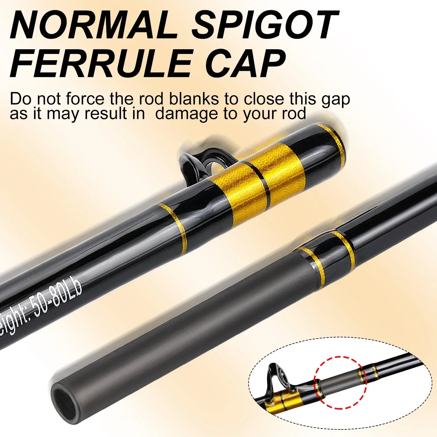 Sougayilang 1.8m Jigging Rod – Heavy-Duty Trolling Rod for Saltwater