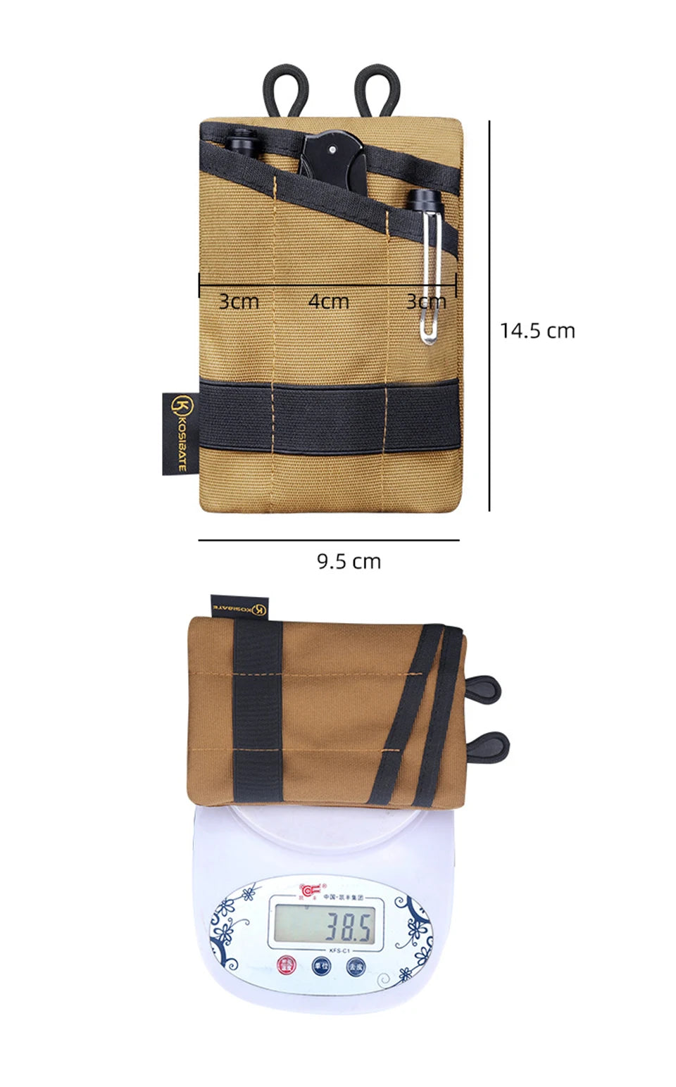 Tactical Mini Waist Bag & Wallet