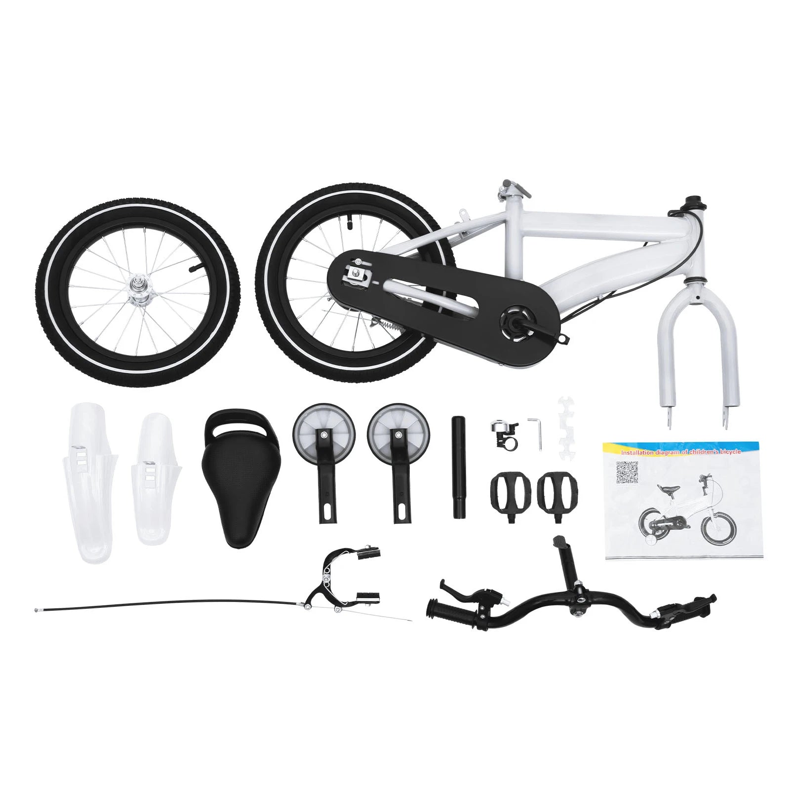 14-Inch Kids’ Bicycle – Safe, Adjustable & Fun for Growing Riders