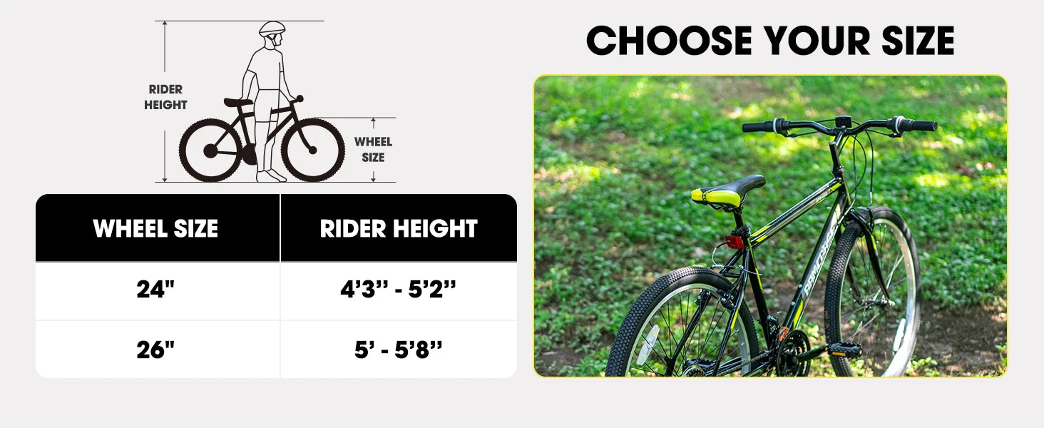 Hiland Mountain Bike – Strong, Reliable & Built for Adventure