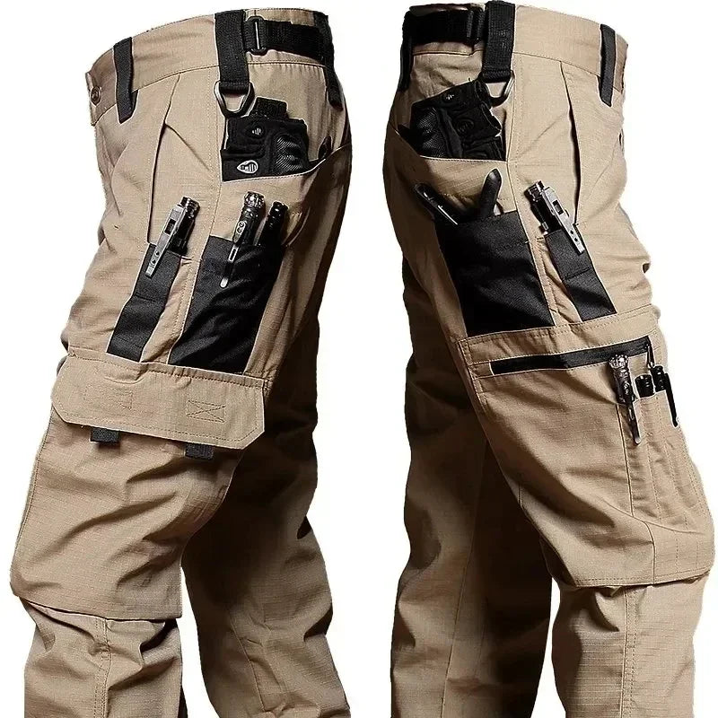 Waterproof Tactical Cargo Pants with Multi-Pockets