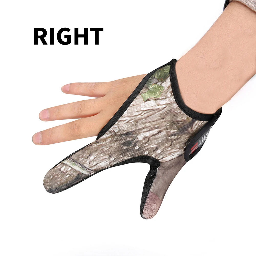 2-Finger Protective Fishing Gloves