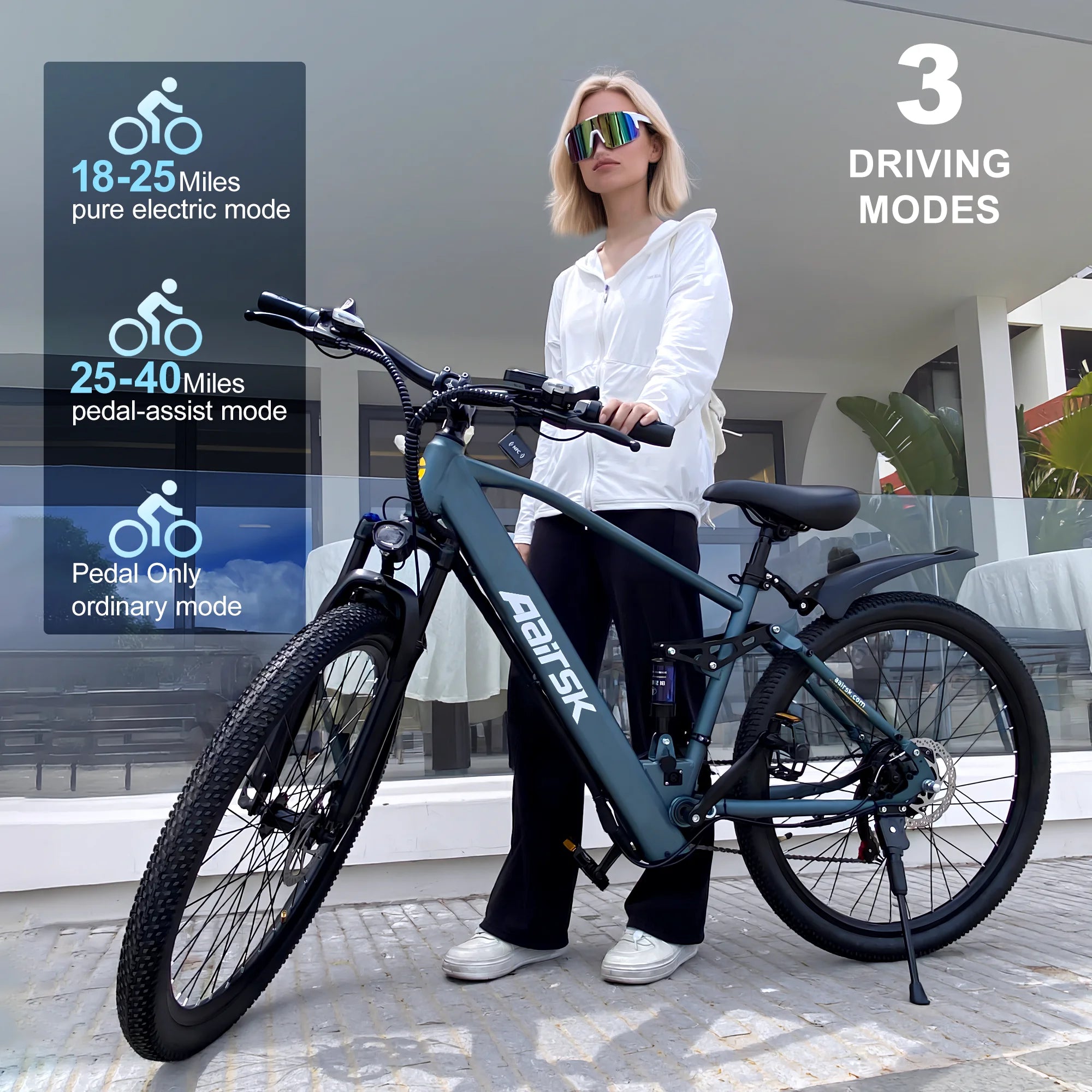 750W Adults Electric Bike – Powerful, Versatile & Built for City and Mountain Rides