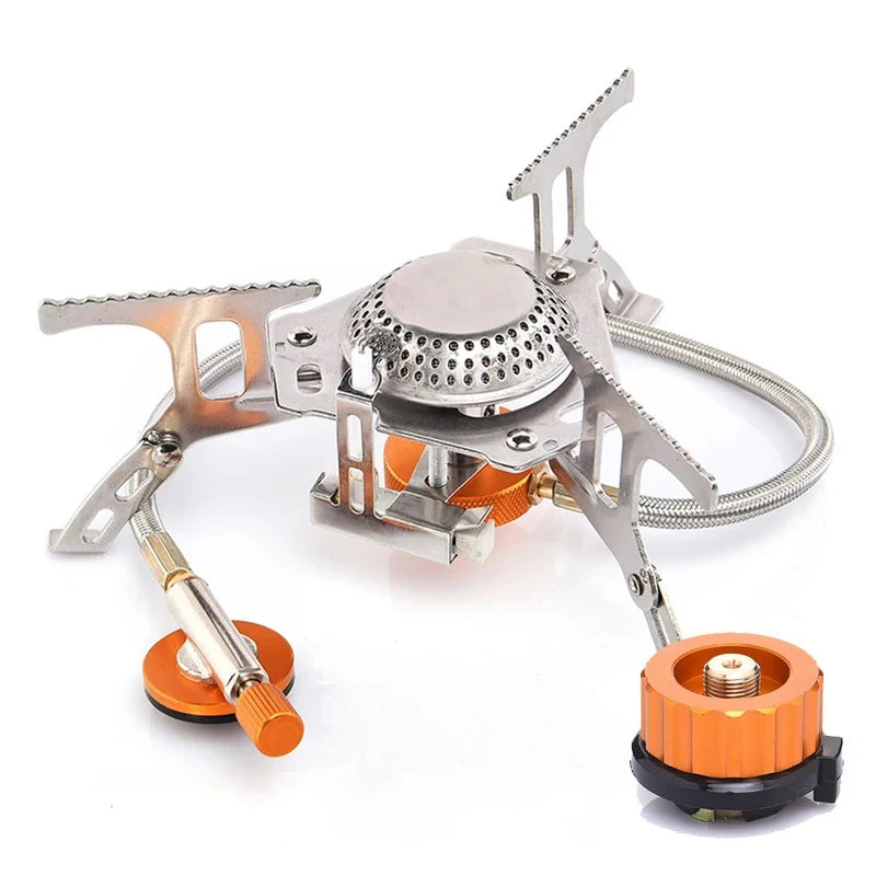 Camping Gas Stove – Portable Folding Outdoor Stove for Cooking